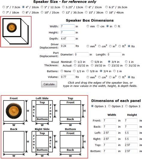 Designing and Building a Speaker Box Example .